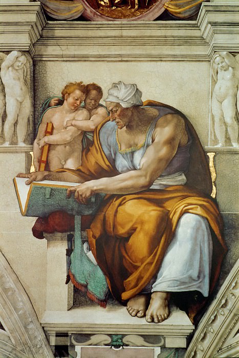 The Cumaean Sibyl, Michelangelo Buonarroti