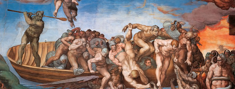 Last Judgement , Michelangelo Buonarroti