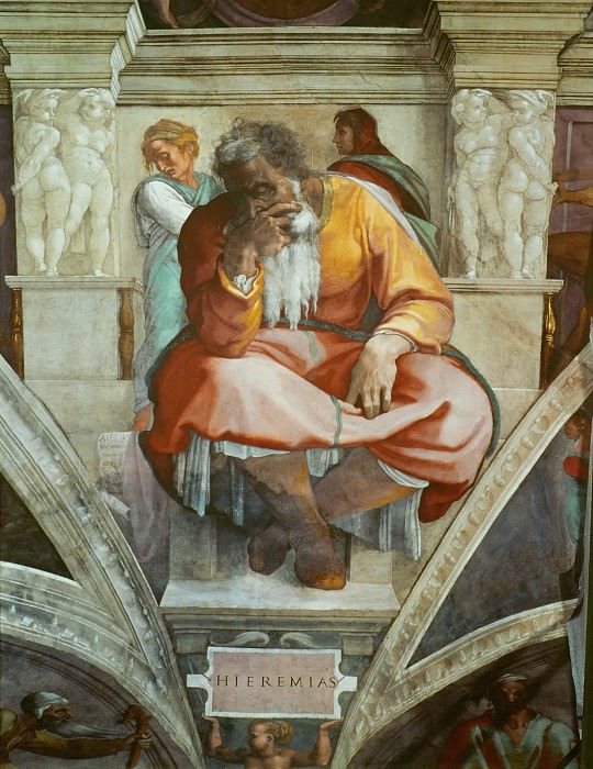 Иеремия, Микеланджело Буонарроти
