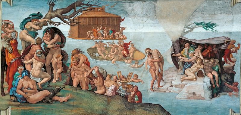 The Flood, Michelangelo Buonarroti