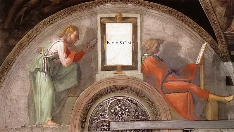 Nahshon, Michelangelo Buonarroti