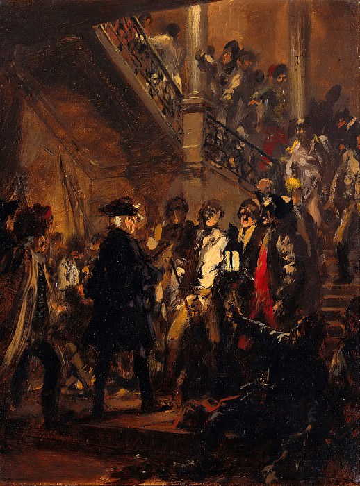 Фридрих II после победы в сражении при Марктлёйтене 5 декабря 1757 года 