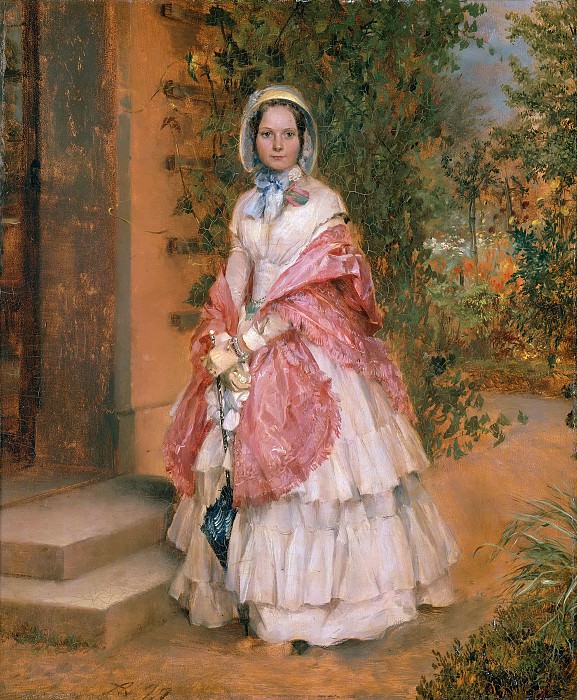 Portrait of Clara Schmidt von Knobelsdorff