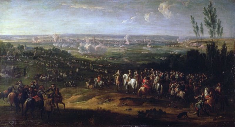 The Siege of Maastricht in 1673