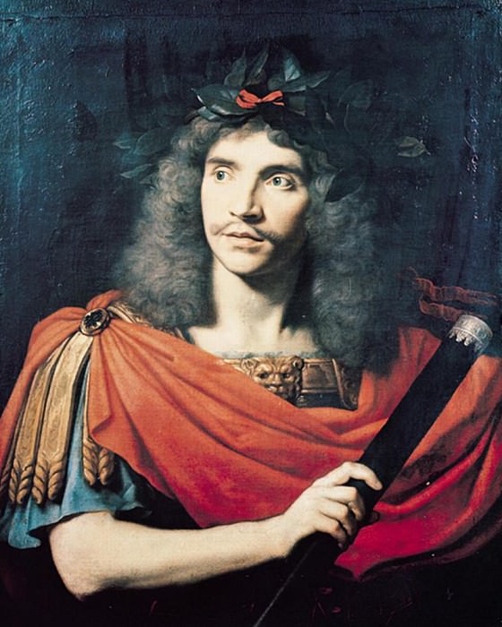 Moliere in the Role of Caesar in the Death of Pompey