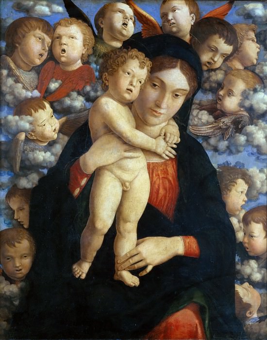 Virgin with Child and Cherubim