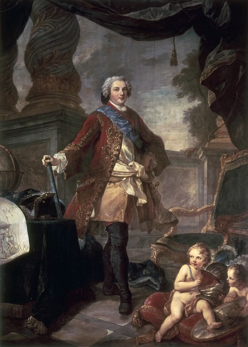 Louis de France, dauphin , Charles-Joseph Natoire
