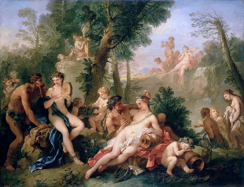Bacchus and Ariadne, Charles-Joseph Natoire