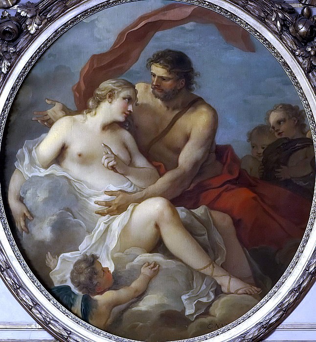 Jupiter and Callisto, Charles-Joseph Natoire