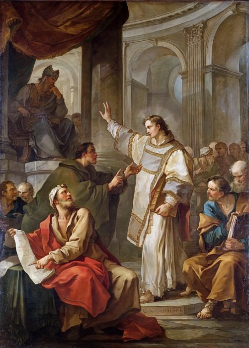 Проповедь святого Стефана, Шарль-Жозеф Натуар