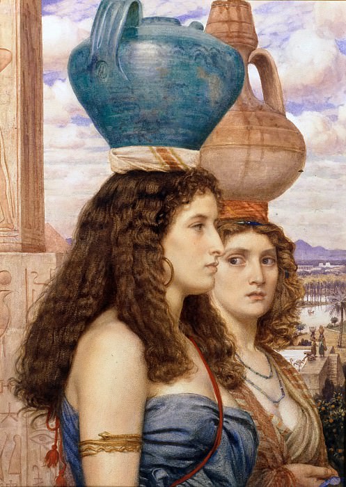 Египтянки, несущие воду из Нила, Эдвард Джон Пойнтер