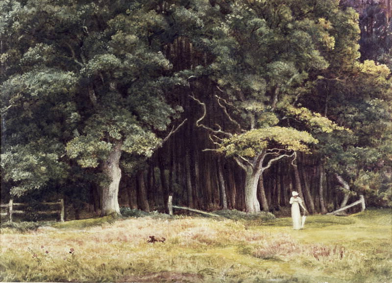 The Wooded Landscape, Edward John Poynter