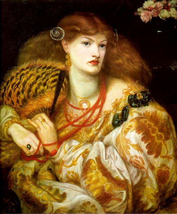 Mona Vanna, Dante Gabriel Rossetti