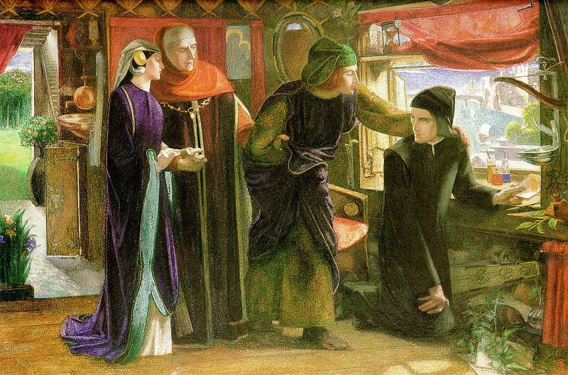 Beatrice, Dante Gabriel Rossetti