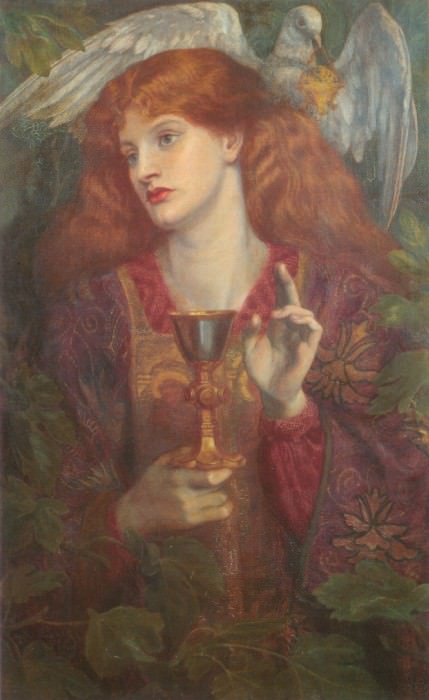 The Damsel of the Sanct Grael, Dante Gabriel Rossetti