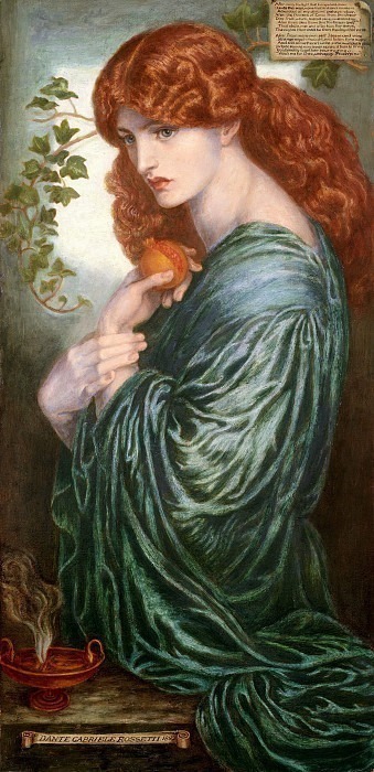 Proserpine, Dante Gabriel Rossetti