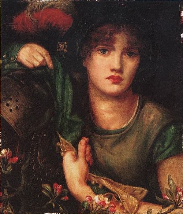 My Lady Greensleeves, Dante Gabriel Rossetti