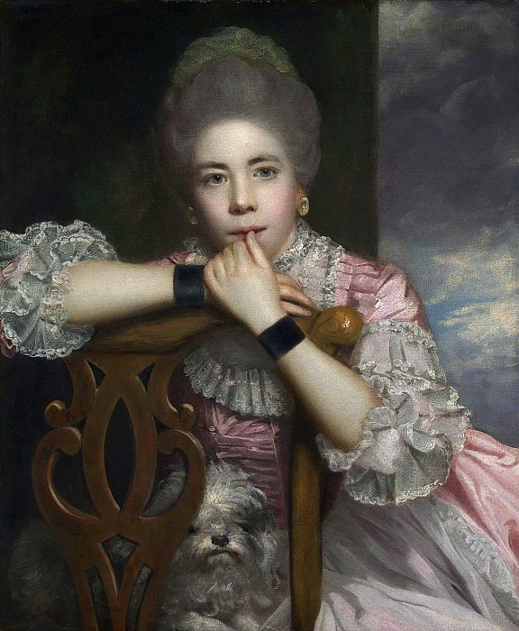 Mrs. Abington as Miss Prue in “Love for Love” by William Congreve, Joshua Reynolds