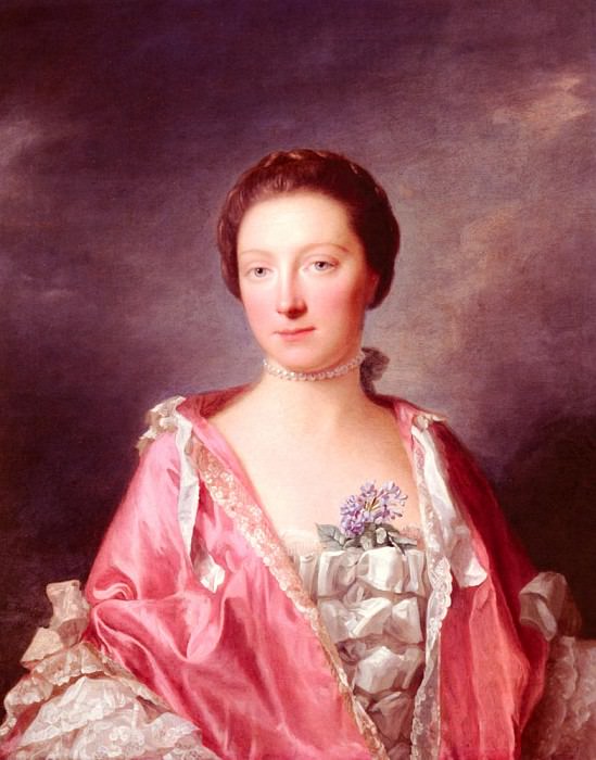 Portrait Of Elizabeth Gunning Duchess Of Argyll, Allan Ramsay