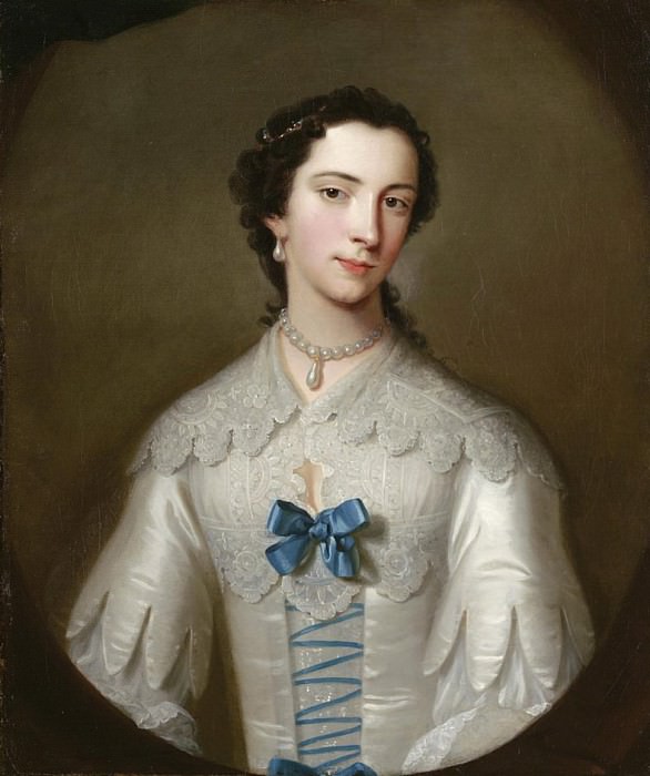 Portrait of a Lady, thought to be a member of the Cholmondeley family, Allan Ramsay