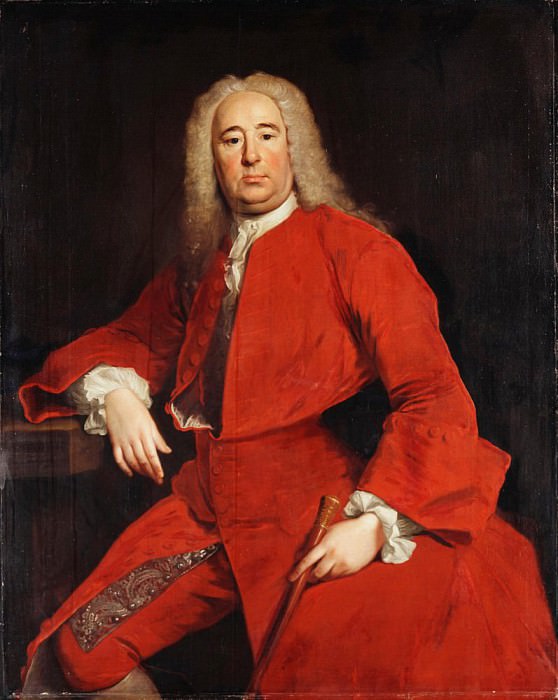 Portrait of a Gentleman Traditionally Identified as George Frederick Handel , Allan Ramsay