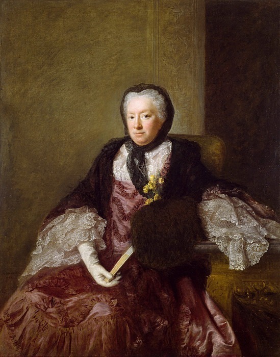 Portrait of Mrs Mary Martin, Allan Ramsay
