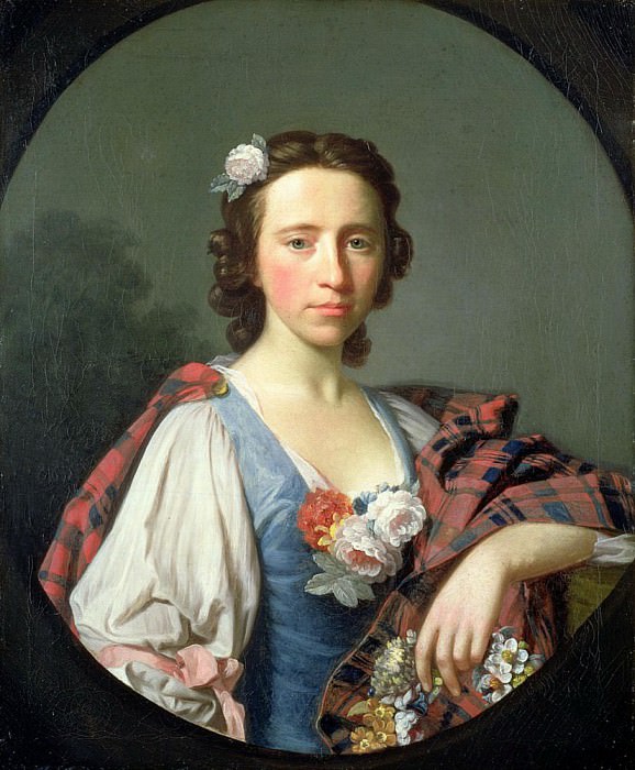 Portrait of Flora MacDonald, Allan Ramsay