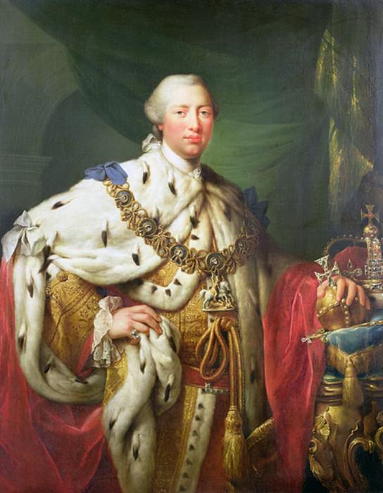 Portrait of George III in his Coronation Robes, Allan Ramsay
