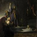 The Raising of Lazarus, Rembrandt Harmenszoon Van Rijn