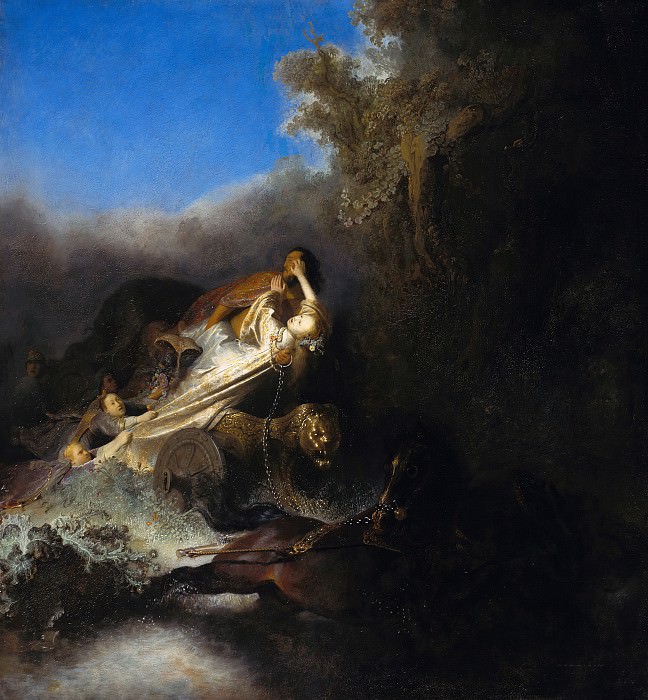The Rape of Proserpine, Rembrandt Harmenszoon Van Rijn