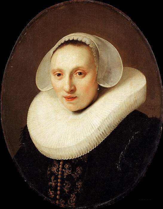 Cornelia Pronck, Wife of Albert Cuyper , Rembrandt Harmenszoon Van Rijn