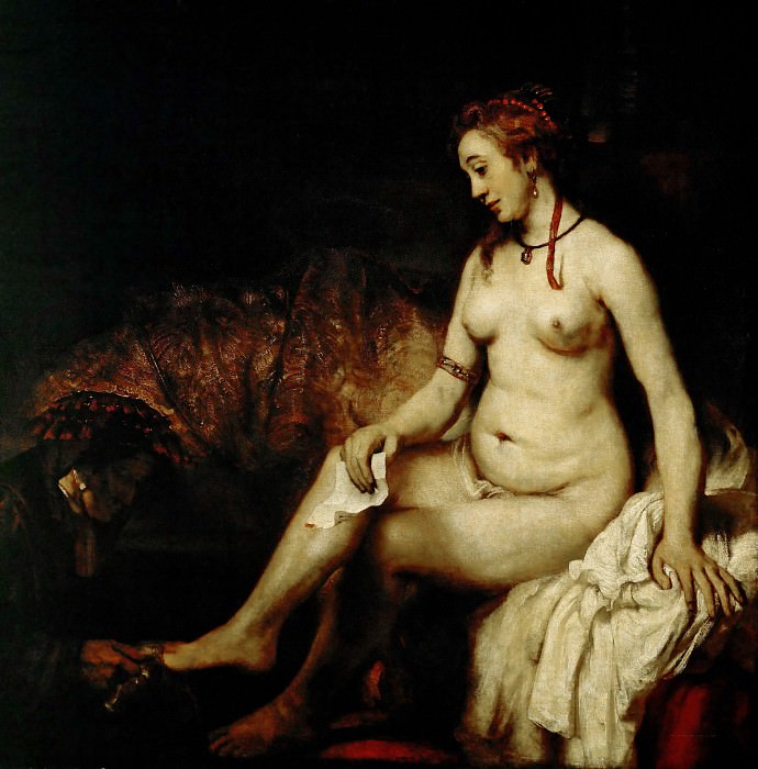 Bathsheba at her bath, Rembrandt Harmenszoon Van Rijn