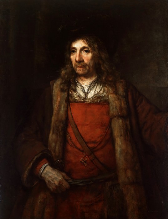 Мужчина в полушубке, Рембрандт Харменс ван Рейн