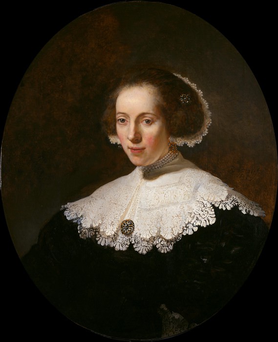Portrait of a Lady [attr.], Rembrandt Harmenszoon Van Rijn