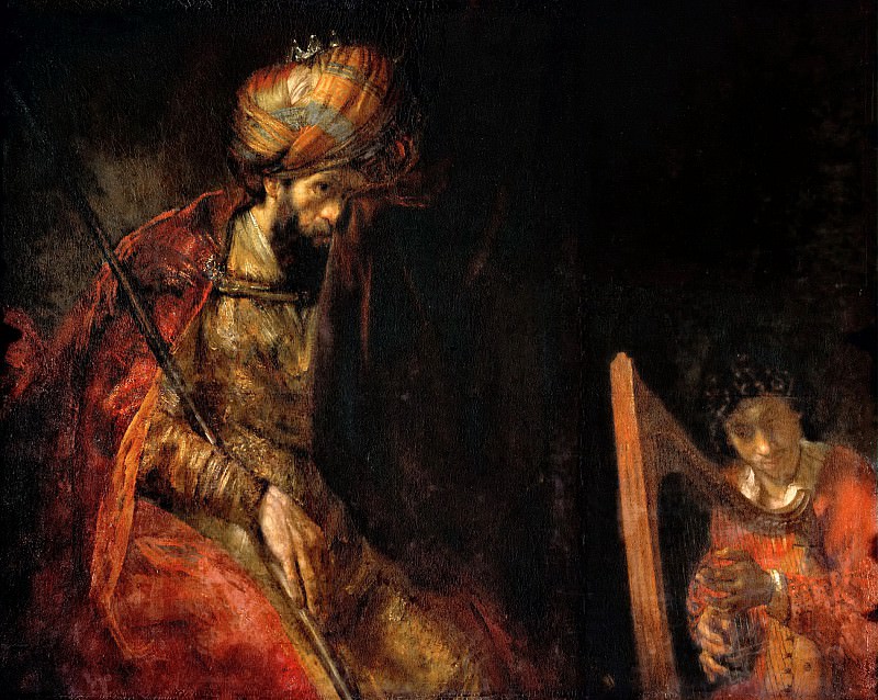Saul And David, Rembrandt Harmenszoon Van Rijn