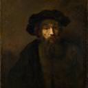 A Bearded Man in a Beret, Rembrandt Harmenszoon Van Rijn