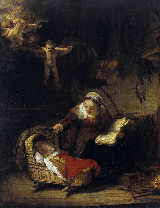 Holy Family, Rembrandt Harmenszoon Van Rijn
