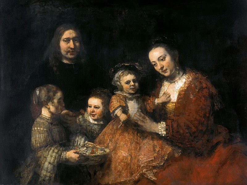 Семейный портрет, Рембрандт Харменс ван Рейн