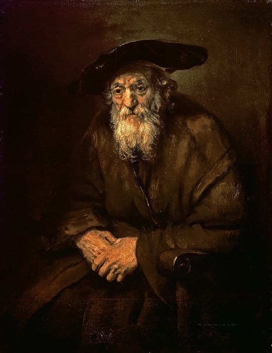 Portrait of an Old Jew, Rembrandt Harmenszoon Van Rijn