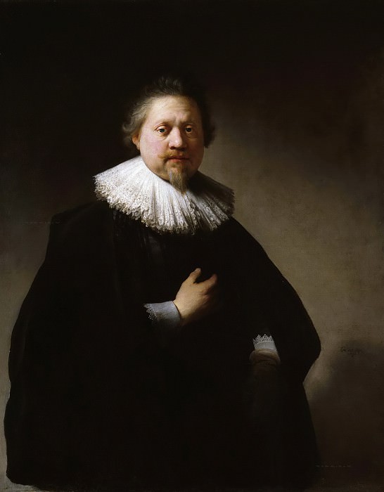 Portrait Of A Man , Rembrandt Harmenszoon Van Rijn