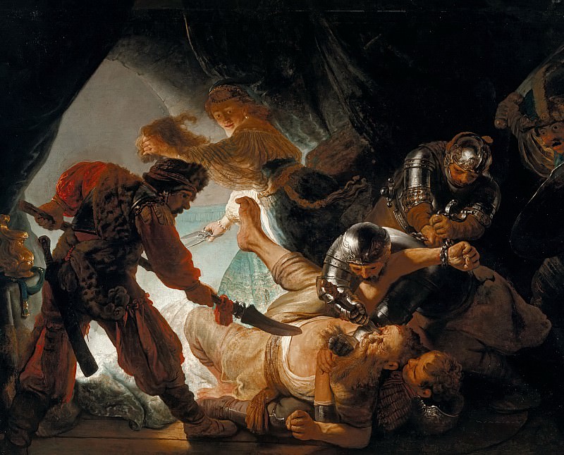 The Blinding of Samson, Rembrandt Harmenszoon Van Rijn