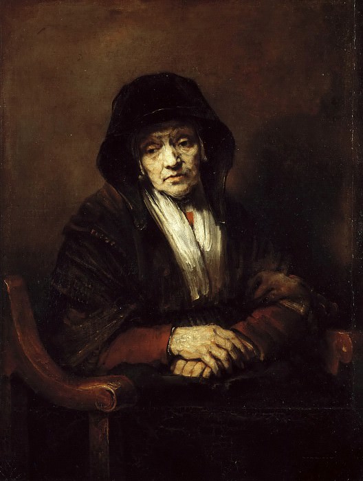 Портрет старушки , Рембрандт Харменс ван Рейн