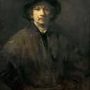 Large Self Portrait, Rembrandt Harmenszoon Van Rijn