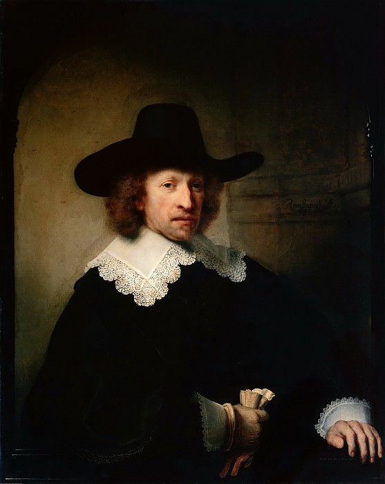 Portrait of Nicolaas van Bambeeck, Rembrandt Harmenszoon Van Rijn