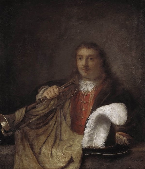 Trumpeter [Manner of], Rembrandt Harmenszoon Van Rijn
