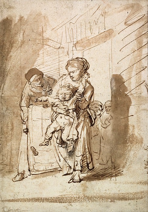 The Unruly child, Rembrandt Harmenszoon Van Rijn