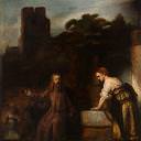 Christ and the Woman of Samaria, Rembrandt Harmenszoon Van Rijn