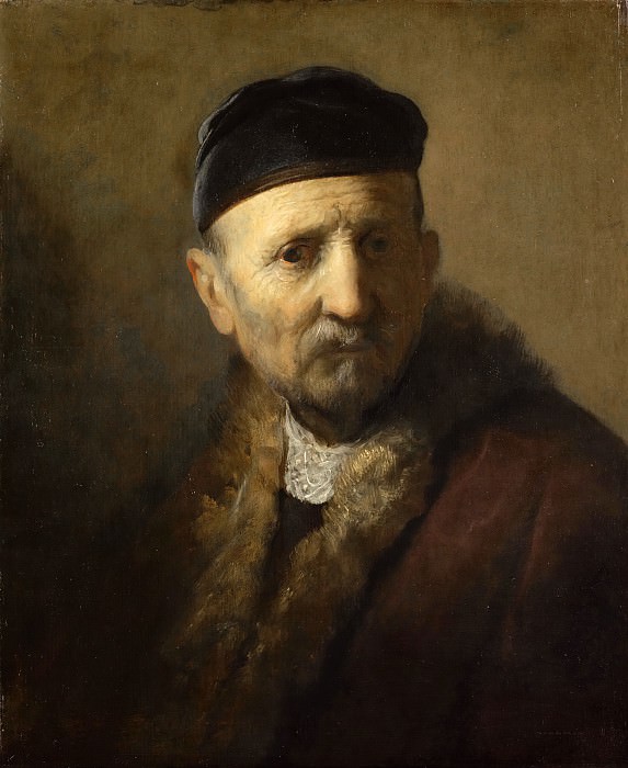 old man in a cap, Rembrandt Harmenszoon Van Rijn