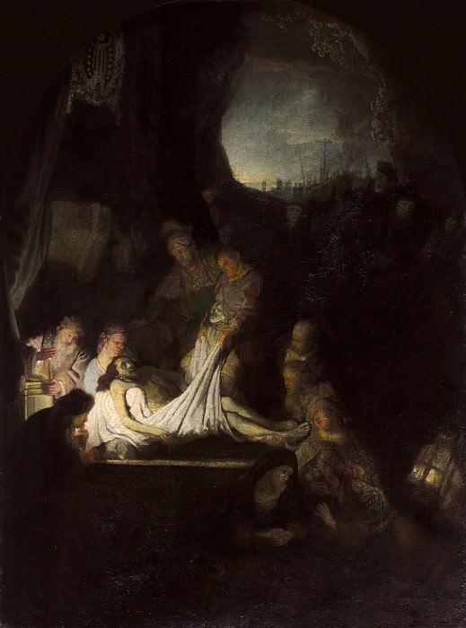 The Entombment, Rembrandt Harmenszoon Van Rijn