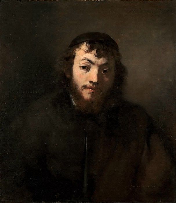 Портрет молодого еврея , Рембрандт Харменс ван Рейн
